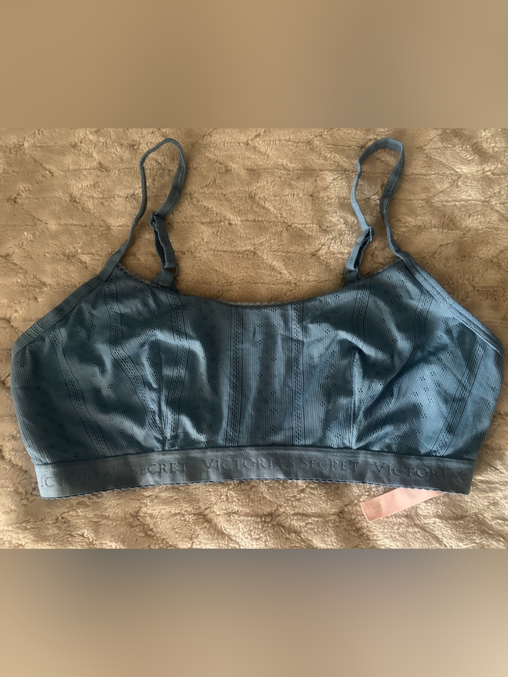 Victoria’s Secret Unlined Blue Bralette